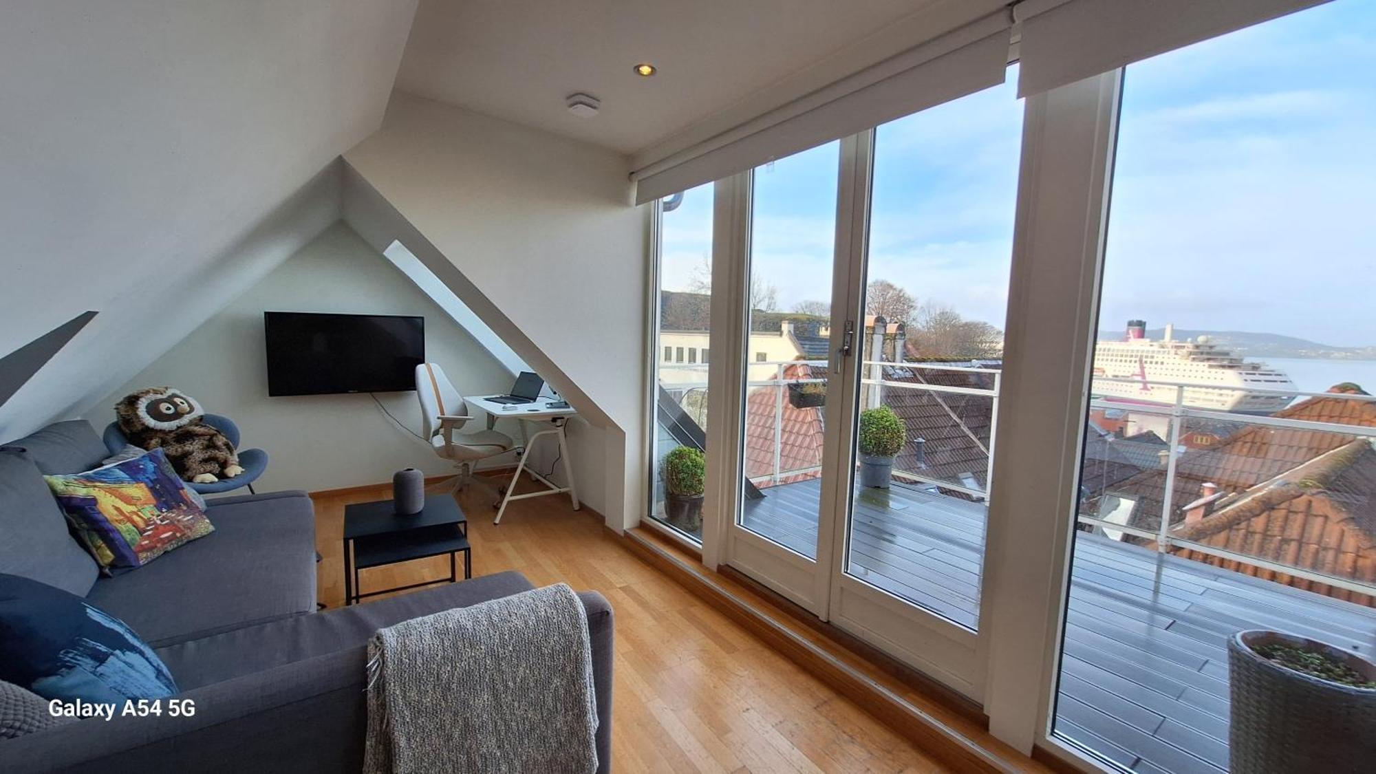 Penthouse With Perfect Location And Spectacular View Apartment Bergen Bagian luar foto